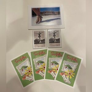 Sun Valley Resort Magnets & Postcards.
Figure skating memorabilia, all new!